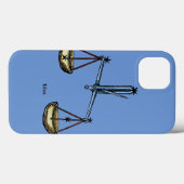 Coques Case-Mate iPhone Zodiaque : Balance en couleurs (Verso (horizontal))