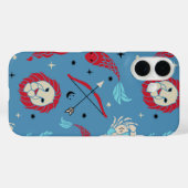 Coques Case-Mate iPhone Zodiaque bleu gras (Verso (horizontal))