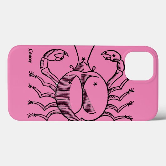 Coques Case-Mate iPhone Zodiaque: Cancer, 1482 (Verso (horizontal))