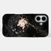 Coques Case-Mate iPhone Zodiaque Kawaii Neos Capricorne (Verso (horizontal))