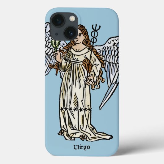 Coques Case-Mate iPhone Zodiaque : Vierge, 1482 (Verso)