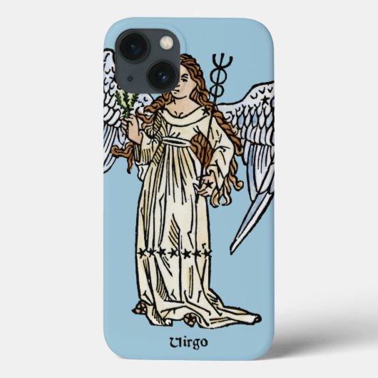 Coques Case-Mate iPhone Zodiaque : Vierge, 1482 (Verso)