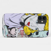 Coques Case-Mate iPhone zombie coup d'amour (Dos (Horizontal))