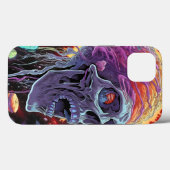 Coques Case-Mate iPhone Zombie Crâne Créature Sci-fi Horreur Art (Verso (horizontal))