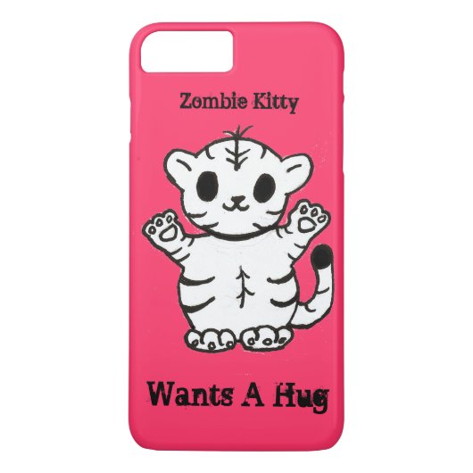 Coques Case-Mate iPhone Zombie Kitty veut un câlin (Dos)