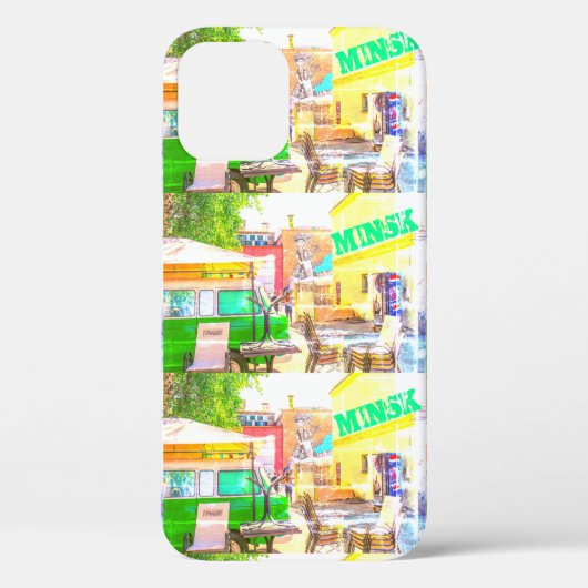 Coques Case-Mate iPhone Zone Graffiti d'architecture de Minsk Bélarus (Verso)