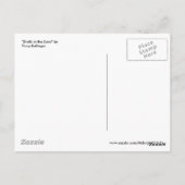 Coques dans la carte postale de sable (Dos)