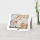 Coques de mer Exotic White Peach, Carte de plage S (Dos)