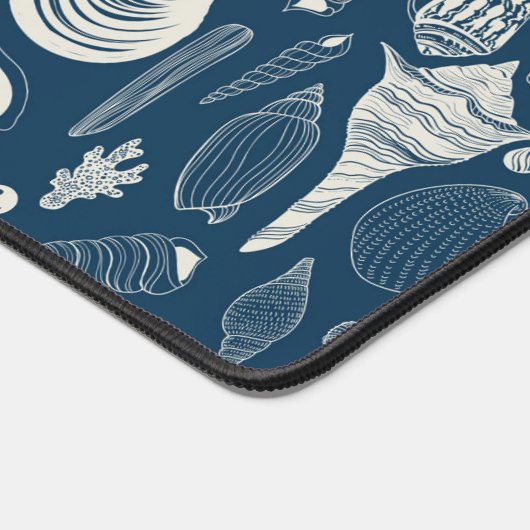 Coques de mer sur bleu foncé (Coin)