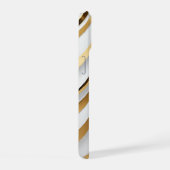 Coques de téléphone Apple iPhone 15 à rayures doré (Côté droit)