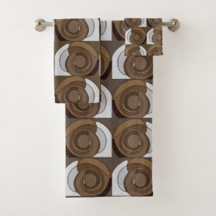 Coques d'escargot Motif Abstrait