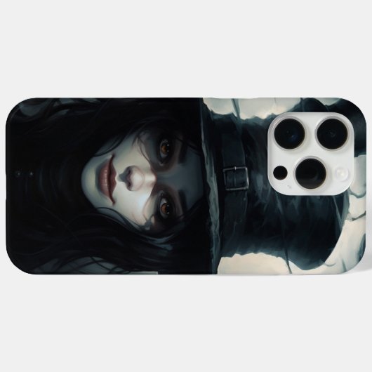 Coques iPhone 15 Pro Max - Chapeaux Noir 5 (Verso (horizontal))