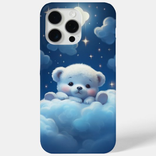 Coques iPhone 15 Pro Max - Ourson (Verso)