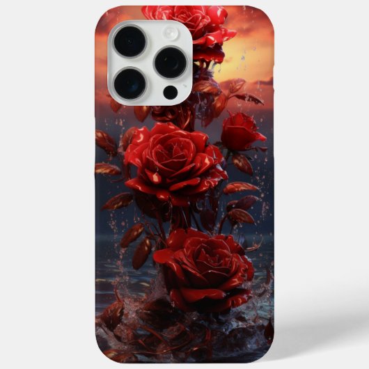 Coques iPhone 15 Pro Max - Séries Rose -4 (Verso)