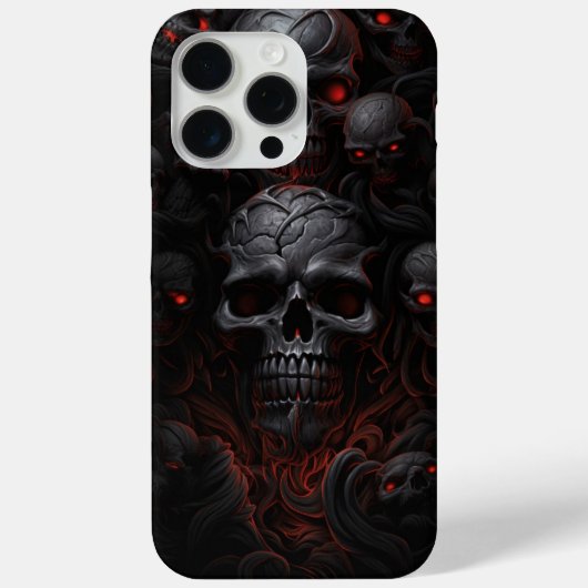 Coques iPhone 15 Pro Max - Séries Skull (Verso)
