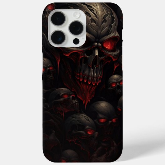 Coques iPhone 15 Pro Max - Séries Skull -3 (Verso)