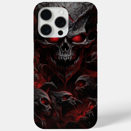 Coques iPhone 15 Pro Max - Séries Skull -6 (Verso)