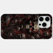 Coques iPhone 15 Pro Max - Séries Skull -7 (Verso (horizontal))