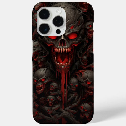 Coques iPhone 15 Pro Max - Séries Skull -8 (Verso)