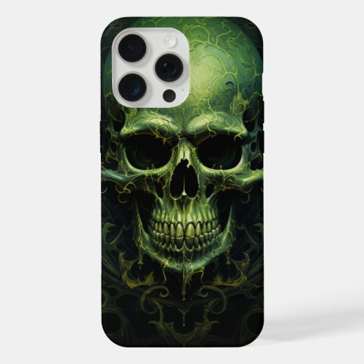 Coques iPhone 15 Pro Max -Skull (Verso)