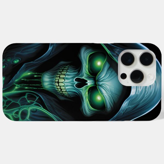 Coques iPhone 15 Pro Max -Skull 10 (Verso (horizontal))
