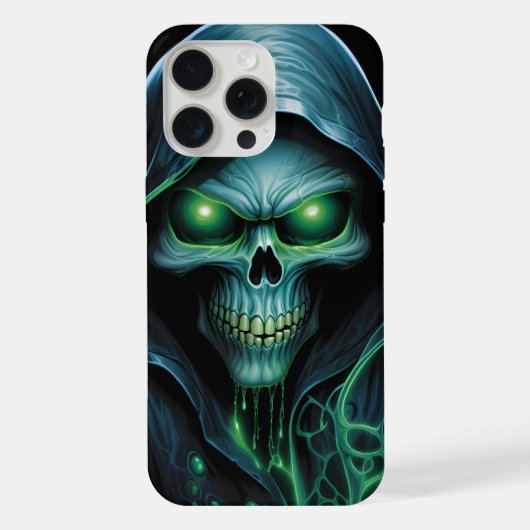Coques iPhone 15 Pro Max -Skull 10 (Verso)
