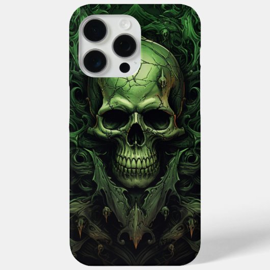 Coques iPhone 15 Pro Max -Skull 3 (Verso)