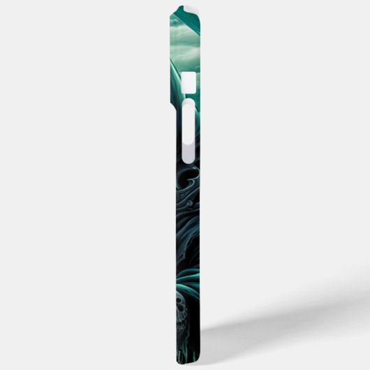 Coques iPhone 15 Pro Max -Skull 7 (Verso / Gauche)