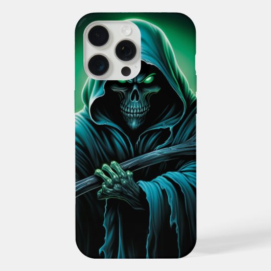 Coques iPhone 15 Pro Max -Skull 8 (Verso)