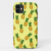 Coques iphone d'ananas de thème de fruit (Dos)