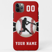 coques iphone de baseball rouge et blanc, du plus