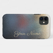 Coques iphone de la vitre flou Iridescente (Dos (Horizontal))