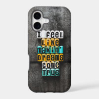 Coques iphone de texte gris et jaune