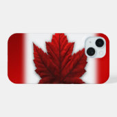 Coques iPhone Drapeau du Canada Étui Mobile Canada (Verso Horizontal)