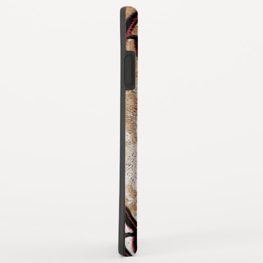 Coques iphone personnalisés de base-ball PLUS (Dos/Droite)