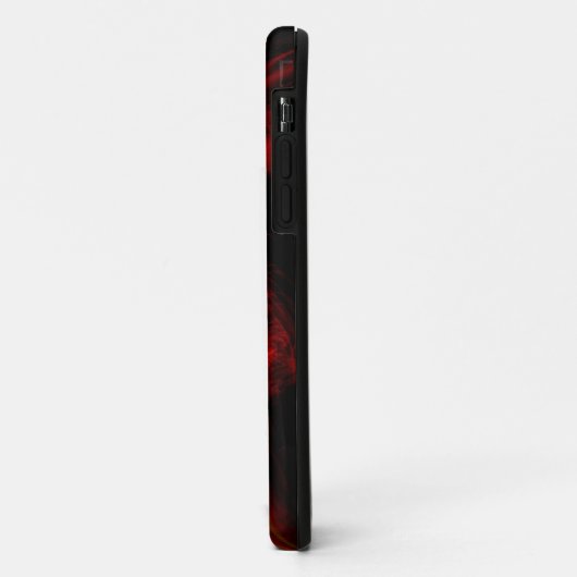 Coques iphone rouge et or (Dos/Gauche)