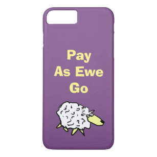 Coques Pour iPhone Amusants Moutons Concevoir Payer Pendant Que Nous 