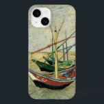Coques Pour iPhone Bateaux de pêche sur la plage par Vincent van Gogh<br><div class="desc">Bateaux de pêche sur la plage de Saintes-Maries (1888) par Vincent van Gogh est un post impressionnisme vintage de peinture de nature d'art. Un paysage marin avec des voiliers sur la plage et dans l'océan. Une scène maritime avec voiliers. À propos de l'artiste : Vincent Willem van Gogh (1853-1890) était...</div>