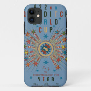 Coques Pour iPhone Coupe du monde de football Bleu