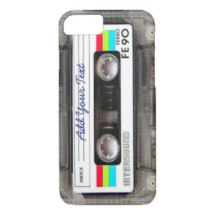 Coques Pour iPhone Drôle Vintage 80s Retro Music cassette
