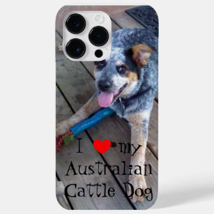 Coque Pour Pour iPhone 14 Pro Max "Je cas de l'iPhone 5 aime mon chien australien de