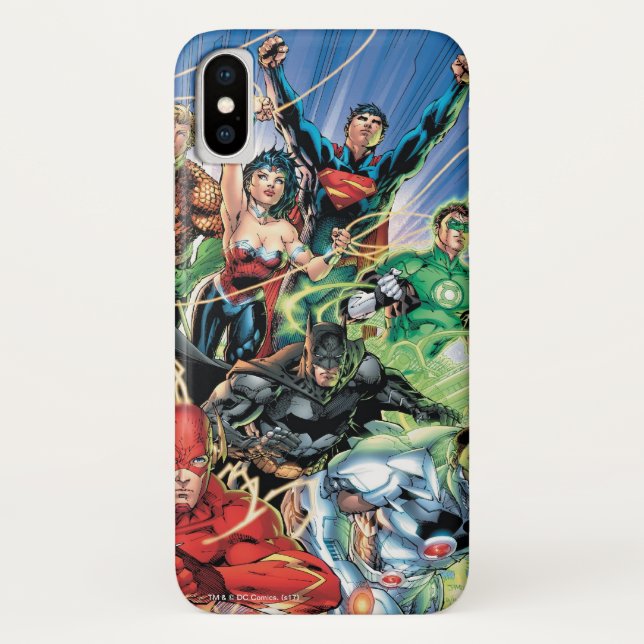 Coques Pour iPhone Le New 52 - Justice League #1 (Dos)
