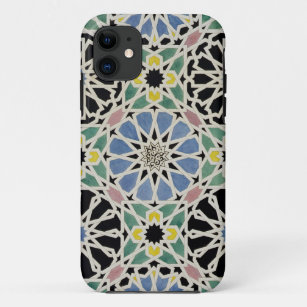Coques Pour iPhone Trottoir de mosaïque à Alhambra, 'de l'Arabe