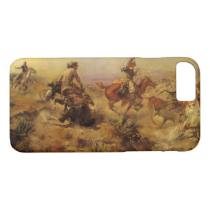 Coques Pour iPhone Vintage Cowboys, Jerez Down by CM Russell