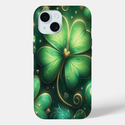 Coques Shamrocks Emerald Green (Verso)