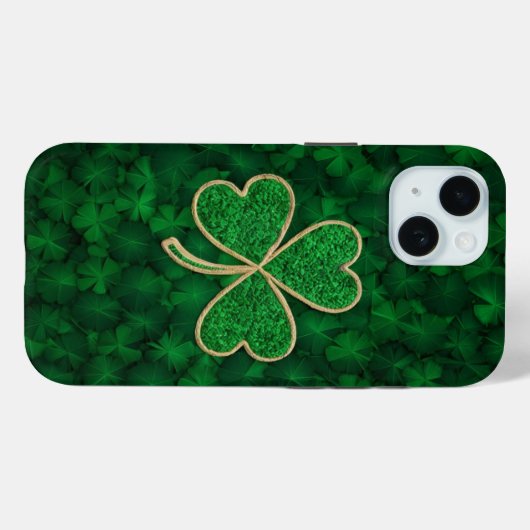 Coques Shamrocks Emerald Green (Verso (horizontal))