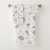 Coques Starfish Sun Fun Texte bleu ID918 (En situation)