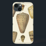 Coques vintages<br><div class="desc">L'artiste Denis Diderot est talentueux et connu pour ses grandes images de la vie marine. Sur cette image très vivante, il capture ces coquillages coniques crénelés dans leur style le plus naturel. Les conches sont souvent craquelés comme ces quatre coquillages et dans un ton sépia. Obtenez votre produit de coquillages...</div>
