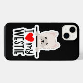 Coquet Case iPhone Case-Mate Amour Westie (Verso Horizontal)