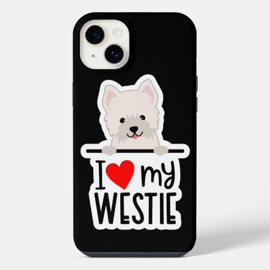 Coquet Case iPhone Case-Mate Amour Westie (Verso)